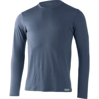 Pánské tričko ALAN pánské merino triko - Modrá 5656 / XS / Modrá