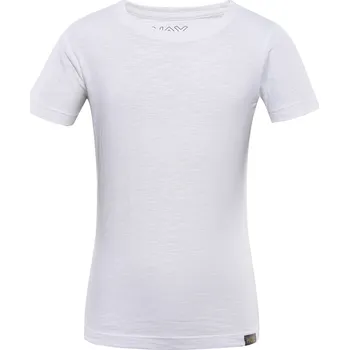 Nax Esofo Dětské melírované triko KTSB470 bílá 116-122