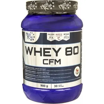 Protein Nutristar WHEY 80 CFM 900 g Příchuť: višeň+jogurt