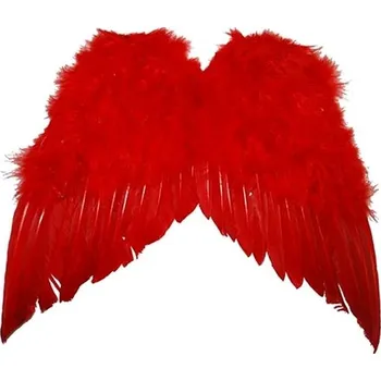 Karnevalový doplněk Funny Fashion Křídla červená - menší