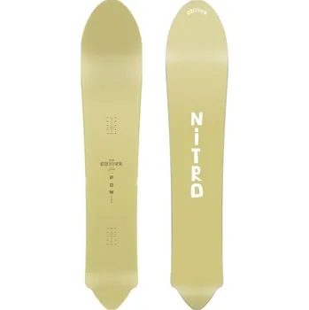 Snowboard Snowboard NITRO POW 157 Žlutá, Bílá