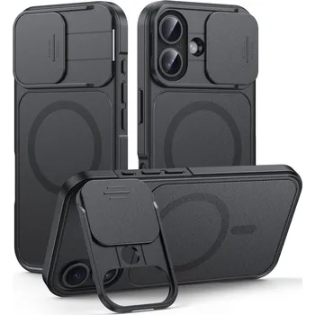 Pouzdro na mobilní telefon JP CamProtection MagSafe obal s 4.5M SGS certifikátem, iPhone 16, černý