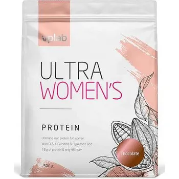 Protein VPLab Ultra Womens Protein 500 g, syrovátkový koncentrát s CLA, L-karnitinem a kyselinou hyaluronovou Příchuť: čokoláda