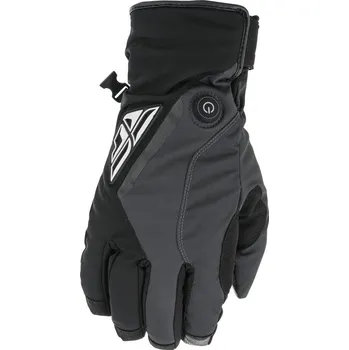 Moto rukavice FLY RACING rukavice TITLE heated black/grey - M