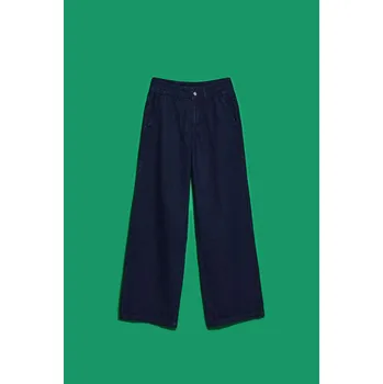 DÁMSKÉ DŽÍNY L-JE-4006 NAVY Moodo černá | modrá | bílá 2179234