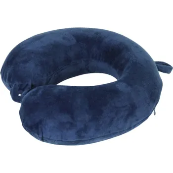 Cestovní polštářek ROCK TA-0030 Cestovní polštářek z paměťové pěny - tmavě modrá