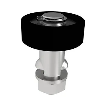 UMAKOV Vodíci rolna s ložiskom, INOX,