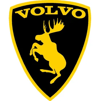 Motografix Samolepka Volvo Los černá - velká STVOLVOB