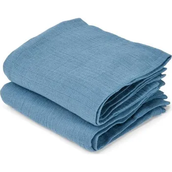 látková plena NUUROO Bao Mušelínové plenky Solid 2 ks Bering Sea