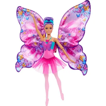 Barbie HXJ10 Tanečnice s motýlími křídly