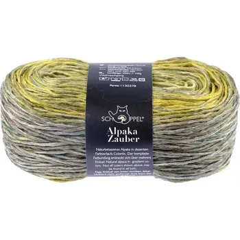 Příze Schoppel Wolle Alpaka Zauber Plus 2403 Vitamin C (Příze Alpaka Zauber Plus 2403 Vitamín C)