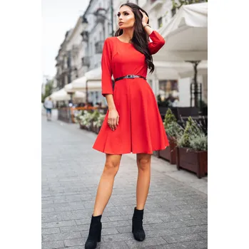 Dámské šaty Glara Oblíbené koktejlové šaty s 3/4 rukávy 899681