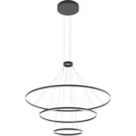 Redo 01-2486-TRIAC LED závěsné stropní svítidlo TRIAC ORBIT | 186W integrovaný LED zdroj | 14801lm | 4000K + LED PŘISAZENÉ STROPNÍ SVÍTIDLO VERSO 1X24,5W | 3000LM | 3000K - NASTAVITELNÉ, 3 FÁZOVÉ STMÍVÁNÍ, HLINÍK