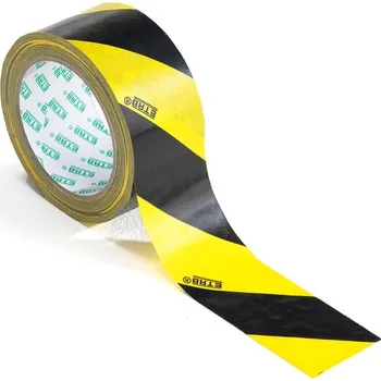 Výstražná páska Výstražná páska, 50 mm, 33 m, žluto-černá