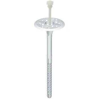 Hmoždinka Talířová hmoždinka WKRET-MET LFN 10 s plastovým trnem 10 x 260 mm 100 ks | cena za ks