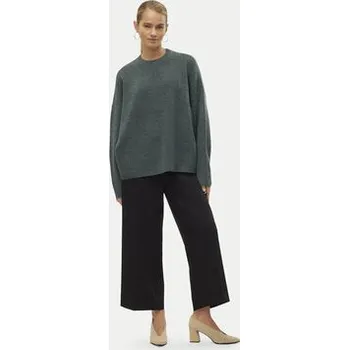 Dámský svetr Vero Moda Svetr Boom 10320463 Zelená Loose Fit XS