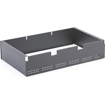 Šatní skříň Sokl k šatní skříňce, šířka 900 mm, černý