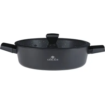 Hrnec Gerlach Granitex Hrnec 4,4 l s poklicí 28 cm / 2 ks / nepřilnavý povrch