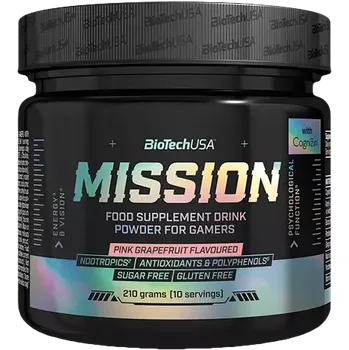 Anabolizér BioTech USA Mission 210 g Příchuť: Pomeranč a Mango