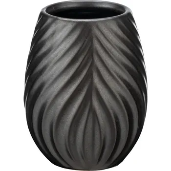 Držák na kartáček Antracitový keramický kelímek na zubní kartáčky Idro – Wenko ID_1659218