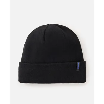 Čepice Zimní čepice Rip Curl ANTI-SERIES REG TECH BEANIE Black velikost O/S