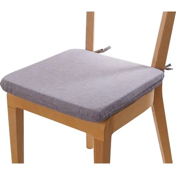 Podsedák B.E.S. - Petrovice, s.r.o. Sedák 40 x 40 cm se šňůrkami - Šedý