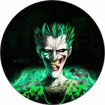 Jedlá dekorace na dort Jedlý papír Joker ilustrace 19,5 cm