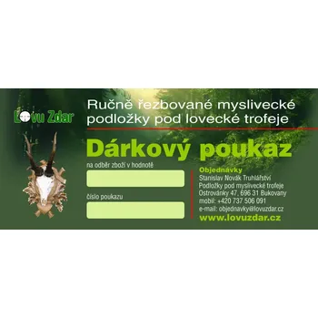 Dárkový potravinový koš Dárkový poukaz 500 Kč Dárkový poukaz k vytištění