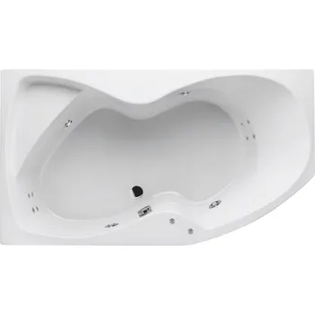 Vana Santech plus SANTECH hydromasážní vana FONTANA BODY 200, 170x95 cm, automatický dohřev vody zdarma Varianta: Levá + doprava zdarma + při platbě převodem sleva