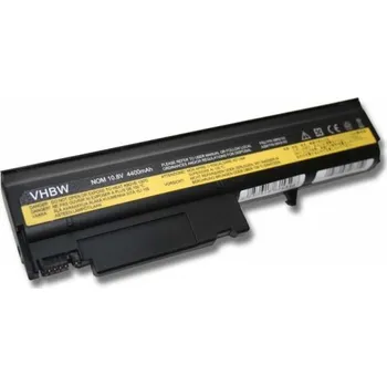 Baterie k notebooku VHBW Baterie pro Lenovo Thinkpad T40 / T41 / T42 / T43 / R50 / R51 / R52, 4400 mAh