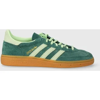 Dámská obuv Semišové tenisky adidas Originals Handball Spezial, 39 1/3, zelená, 77X