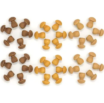 Dřevěná hračka Grapat Mandala Malé houby Grapat