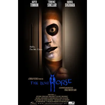 Plakát Plakát, Obraz - Blue Horse 02