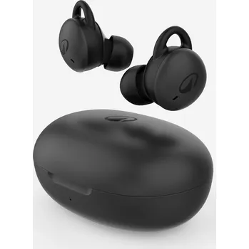 Sluchátka DECATHLON Bezdrátová běžecká sluchátka TWS100 ČERNÁ