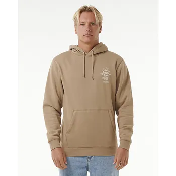 Pánská mikina Mikina Rip Curl SEARCH ICON HOOD Sand Dune velikost S