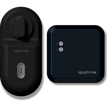 Sada domovního alarmu Chytrý zámek Igloohome Retrofit Lock + Wi-Fi Bridge (Bundle)