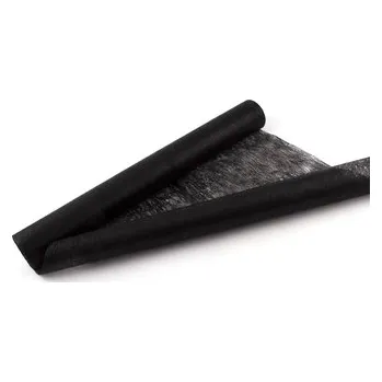 Svatební dekorace Vlizelin aranžerský a svatební 50cm x 8m ČERNÝ