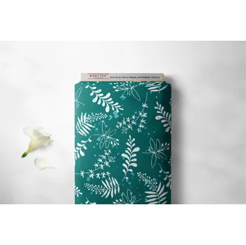 Orbytex Kočárkovina metráž šíře 160 cm, nepromokavá látka, vzor 44 zelený