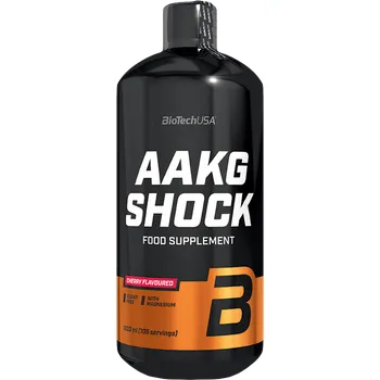 Aminokyselina BioTech USA AAKG Shock 1000 ml Příchuť: pomeranč