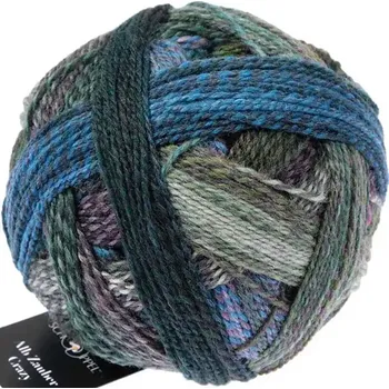 Příze Schoppel Wolle Alb Zauber Crazy 2529 Schleudergang (Vlněná příze Alb Zauber Crazy 2529 Schleudergang)