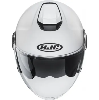 Helma na motorku Přilba HJC i40N Solid pearl white L (58-59)