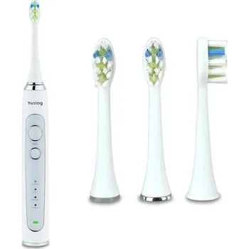 Náhradní hlavice k elektrickému kartáčku Náhradní hlavice sonického zubního kartáčku Huslog bílá