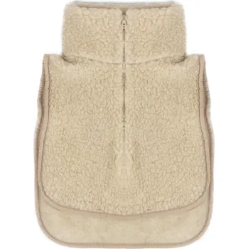 Nákrčník Wooline Rolákový Merino nákrčník se zipem, béžový