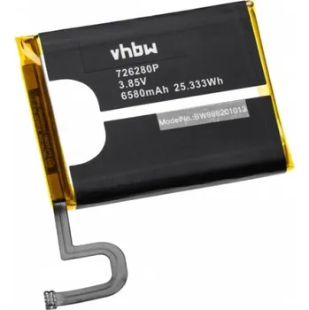 Baterie pro mobilní telefon VHBW Baterie pro Blackview BV6800 Pro, 6580 mAh, nástroj součástí