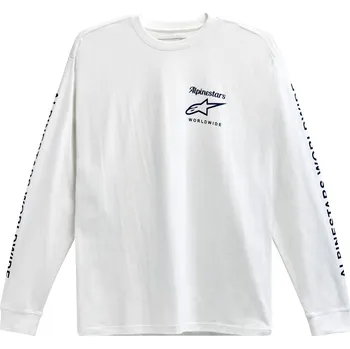 ALPINESTARS triko AUTHENTICATED white - L
