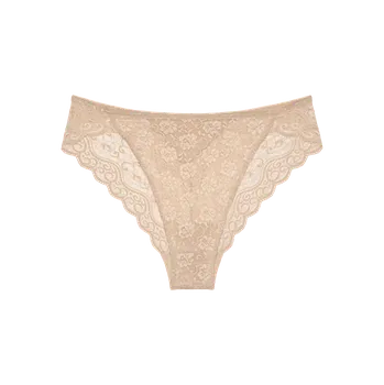 Kalhotky Dámské kalhotky Amourette Highleg Tai - YELLOW - sv. béžová 0026 - TRIUMPH YELLOW 38