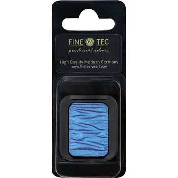 Vodová barva Akvarelová barva v pánvičce FINETEC - F1260C Pearlescent Sapphire Blue