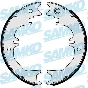 Brzdová čelist Sada brzdových čelistí, parkovací brzda SAMKO 81084