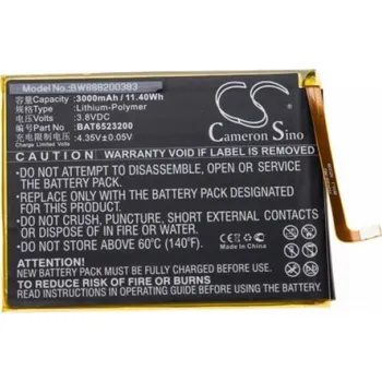 Baterie pro mobilní telefon VHBW Baterie pro Doogee Y6 / Y6c, 3000 mAh