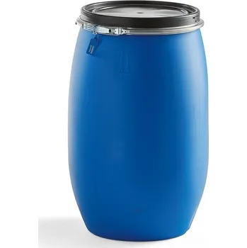 Sorbent Plastový sud, 120 l, modrý
